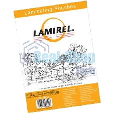 Пленка для ламинирования Lamirel А4, 100мкм, 100 шт.