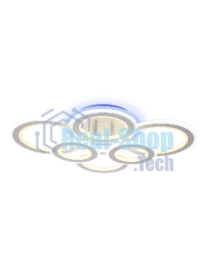 Потолочный светодиодный светильник FA8808 WH белый 198W 700*540*150 (ПДУ РАДИО 2.4)