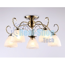 Светильник Ambrella light TR3046/5 SB/FR бронза/белый матовый E27/5 max 40W D595*285