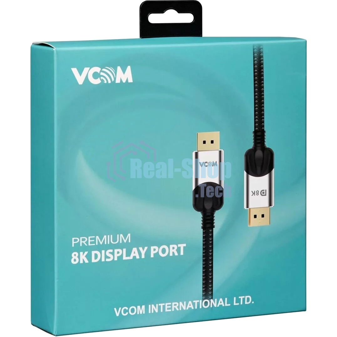 Кабель соединительный DisplayPort v1.4, 8K@60Hz, 1 м VCOM CG635-1.5M