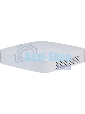 Видеорегистратор Dahua DHI-NVR2104-I2 4-канальный IP-видеорегистратор 4K и H.265+, ИИ