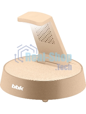 Портативная колонка BBK BTA1110 золотистый 10W 2.0 BT 10м 1800mAh