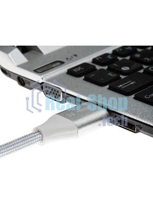 Кабель аудио-видео Cactus CS-HDMI.2.1-3 HDMI (m)/HDMI (m) 3м. позолоченные контакты серебристый