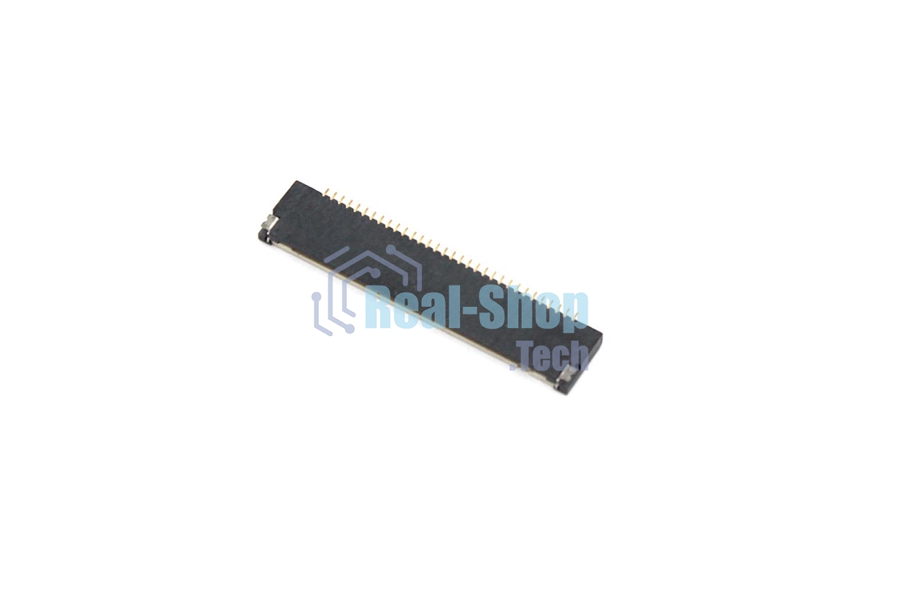 Разъем FPC Flip-Lock 0812-32 32 pin высота 1,2мм шаг 0,8мм