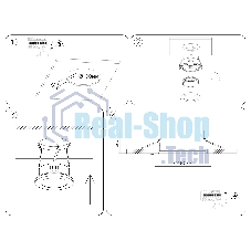 Светильник Ambrella light TN6653 BK черный IP44 GX53 D110*48