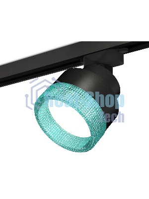 Светильник Ambrella light XT8102043 SBK/BL черный песок/голубой GX53 (A2526, A2106, C8102, N8488)