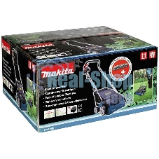 Газонокосилки Makita UV3200 Скарификатор,{1300Вт,32см,3500об\мин,5уров(-10+10мм),30л,нож-фреза,12кг,кор}