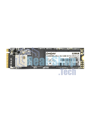 Накопитель SSD ExeGate NextPro+ KC2000TP128, 128Gb, PCIe 3.0 x4, M.2 2280, NVMe, R/W 1200/600