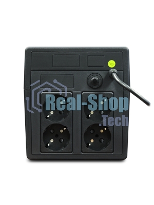 Источник бесперебойного питания Powerman Back Pro ИБП 1050/UPS Line-interactive 600W/1050VA (530183)