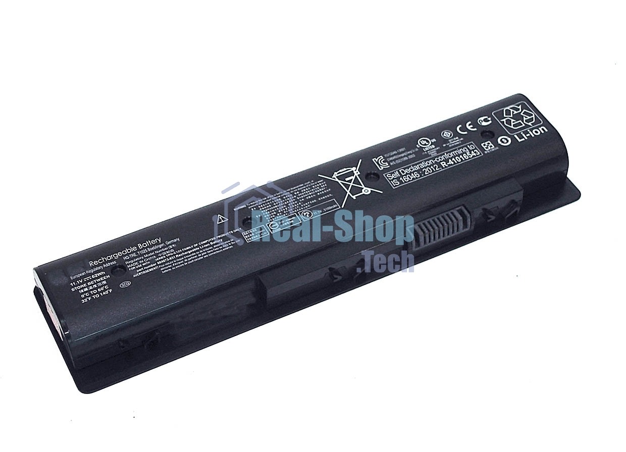 Аккумуляторная батарея для ноутбука HP Envy 15 17 11.1V 62Wh черный