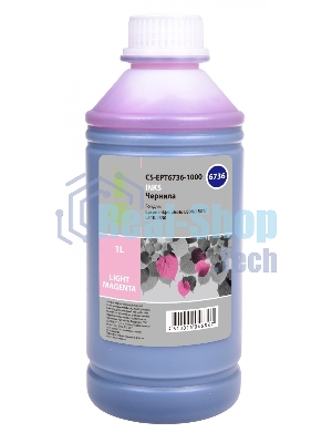 Чернила Cactus CS-EPT6736-1000 светло-пурпурный 1000мл для Epson L800/L810/L850/L1800