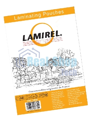 Пленка для ламинирования Lamirel LA-78656 75мкм A4 (100 шт) 216x303 мм