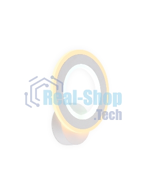 Настенный светодиодный светильник FA8812 WH белый 11W 190*220*50