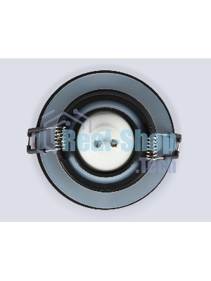 Светильник Ambrella light TN1142 BK черный IP44 GU5.3 D95*38