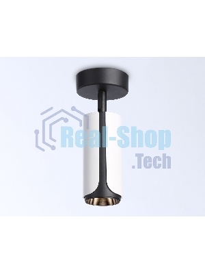Светильник Ambrella light TN51592 WH/BK белый/черный GU10 D58*195
