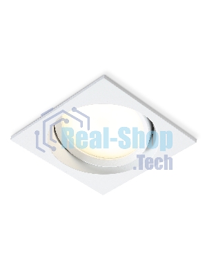 Светильник Ambrella light TN6655 WH белый IP44 GX53 110*110*48