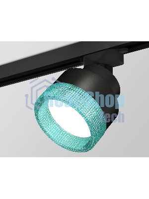 Светильник Ambrella light XT8102043 SBK/BL черный песок/голубой GX53 (A2526, A2106, C8102, N8488)