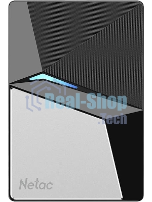 Внешний SSD Netac Z7S, 120 Gb, USB 3.2 Gen 2 Type-C, R/W 550/480, черный