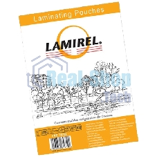 Пленка для ламинирования Lamirel А5, 100мкм, 100 шт.