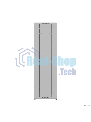Шкаф серверный NTSS Премиум (NTSS-R42U6060GS) напольный 42U 600x600 мм пер. дв. стекл. металл 900 кг серый IP20 сталь