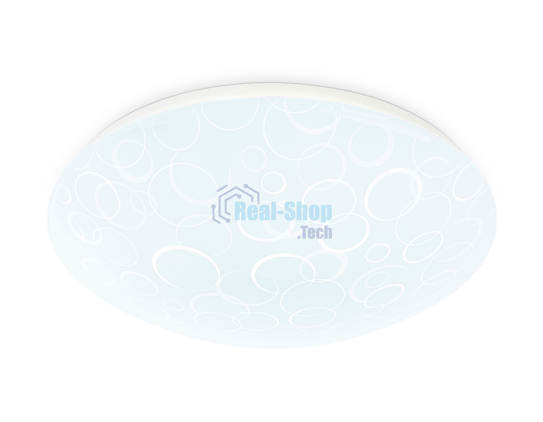 Потолочный светодиодный светильник Ambrella light FZ1081 WH белый 21W 6400K D330*90 (Без ПДУ)