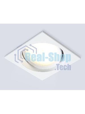 Светильник Ambrella light TN6655 WH белый IP44 GX53 110*110*48