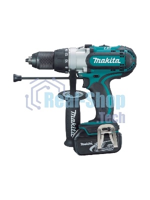 Дрель Makita DHP451RFE Дрель ак(уд), 18В,2х3Ач Li-ion,БЗП-13мм,0-300\0-600\0-1700об\м,80\40Нм,2.2кг,чем,подсветка