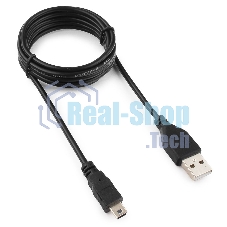 Кабель Гарнизон Кабель USB 2.0, AM/miniBM 5P, 1.8м, пакет (GCC-USB2-AM5P-1.8M)