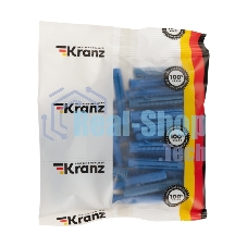 Дюбель распорный Kranz 8х50, синий, пакет (50 шт./уп.)