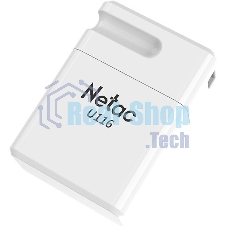 Флешка USB Netac U116 (NT03U116N-004G-20WH), 4Gb, USB 2.0, R/W 70/30, белый