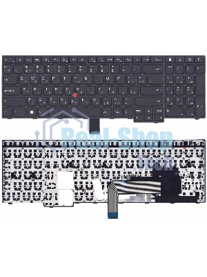 Клавиатура для ноутбука Lenovo Thinkpad Edge E550 E550C E555 E560 E565 черная