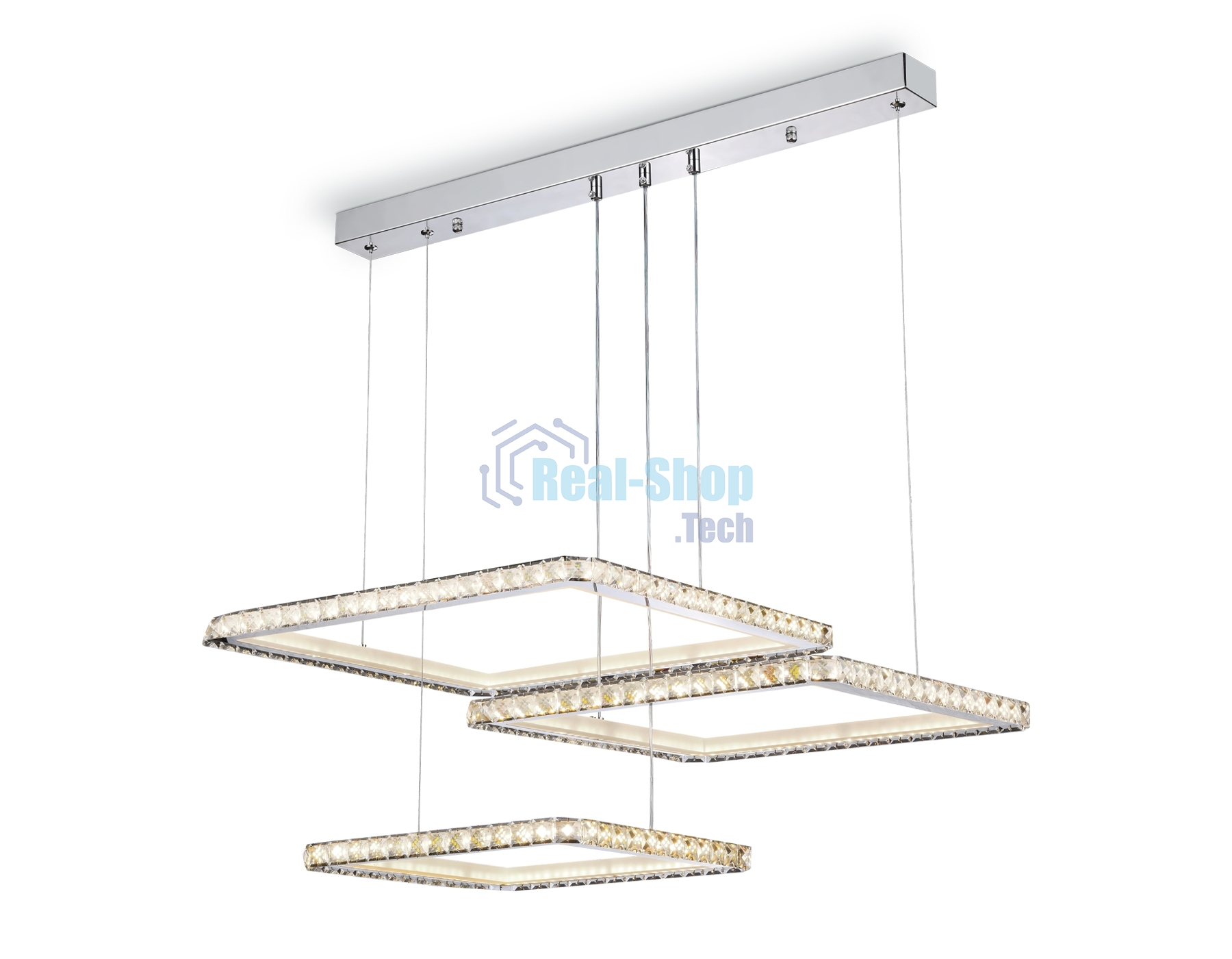 Светильник Ambrella light FA1759/3 CH хром 180W 3000K+6400K/3000K/6400K/4200K+4200K 680*460*740 (ПДУ РАДИО 2.4G)