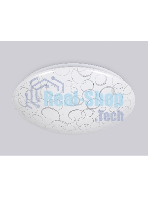 Потолочный светодиодный светильник Ambrella light FZ1081 WH белый 21W 6400K D330*90 (Без ПДУ)