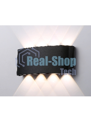 Светильник Ambrella light ST4464/8 BK черный IP65 LED 4200K 8W 210*80*46
