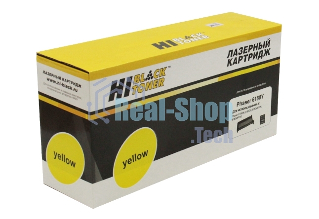 Картридж Xerox Phaser 6180n/6180MFP (Hi-Black) 113R00725, Y, 7K