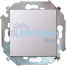 Механизм выключателя 1-кл. СП Simon15 16А IP20 бел. Simon 1591101-030