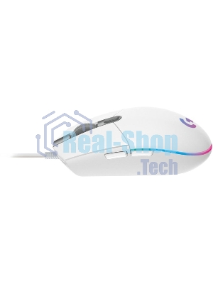 Мышь проводная Logitech G102 LIGHTSYNC белый, 8000 dpi, USB, кнопки - 6