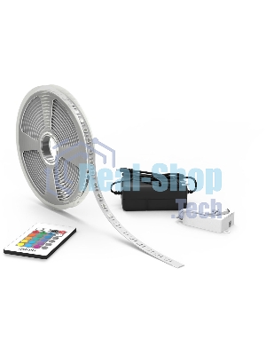Лента светодиодная Basic в комплекте Gauss 12V 10W/m 700lm/m RGB IP20 LED 3m 1/50