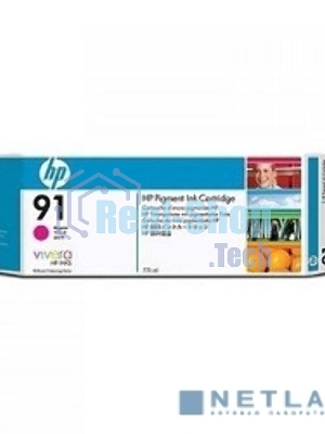 Картридж струйный HP №91 C9468A пурпурный для HP DJ Z6100 (775мл)