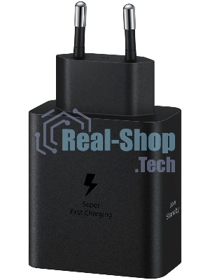 Сетевое зарядное устройство Samsung EP-T5020 50W 3A (PD) 2xUSB type-C для Samsung черный