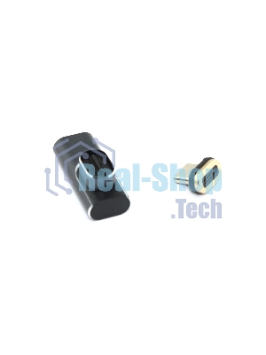 Переходник USB 4 Type-C мама-папа угловой с магнитным разъемом тип 2