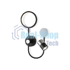 Светильник Ambrella light FL51601/3 BK/CH черный/хром 11W 4200K+GU10 424*275*100