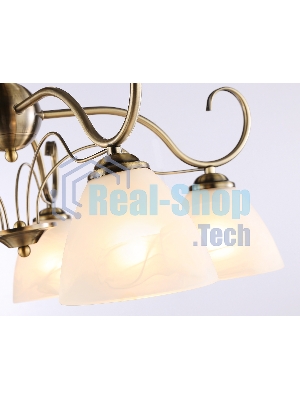 Светильник Ambrella light TR3046/5 SB/FR бронза/белый матовый E27/5 max 40W D595*285