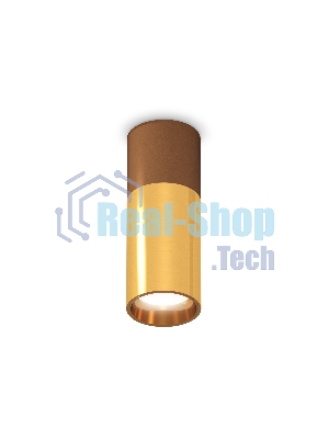 Светильник Ambrella Light XS6327060 PYG/SCF золото желтое полированное/кофе песок MR16 GU5.3 (C6304, C6327, A2010, N6113)
