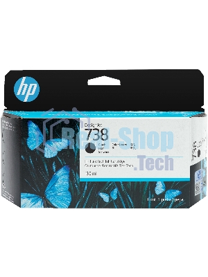 Картридж HP 738 для HP DesignJet T850, T950 MFP,черный, 130ml (ориг) 498N4A