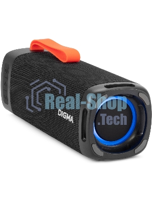Портативная колонка Digma D-PS1522 черный 60W 2.0 BT 10м 3000mAh