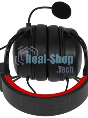 Гарнитура Redragon Aurora чёрный, проводная, USB