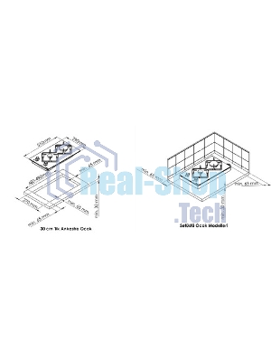 Варочная поверхность MONSHER, High-Tech, газ, 30 см, газ-контроль, автоматический электроподжиг, чугунные решетки, форсунки под сжиженый газ, конфорки SABAF, поворотные переключатели, цвет черное стекло