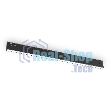 Трековый светильник GL2325 BK черный IP20 20W 3CCT 3000-6400K 48V 400*10*37