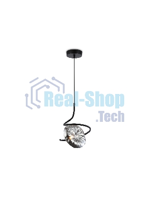 Светильник Ambrella light LH15001 BK/SM черный/дымчатый G9 max 40W D190*1400